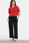 Zivame 2 Mile Fashion Knit Cotton Pyjama Set - Tap Shoe — thumbnail 2